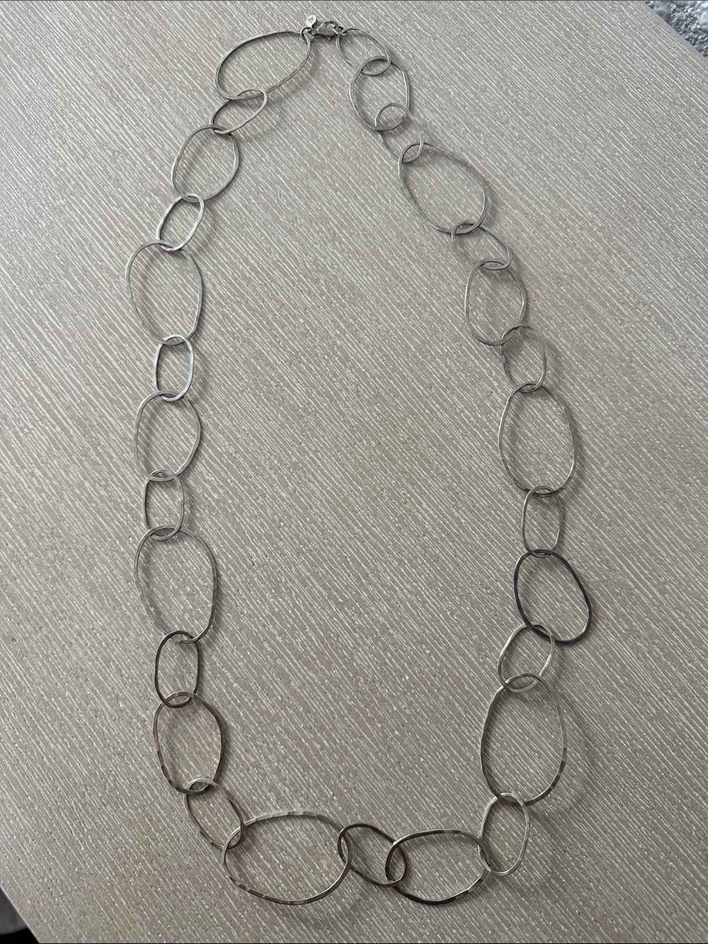 Silpada Silver Open Link Necklace